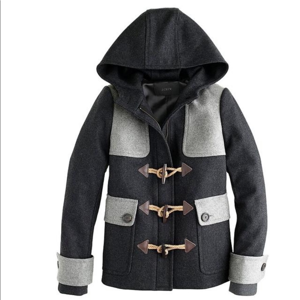 FLASH SALE! NEW without Tags JCrew Toggle Coat with Hood